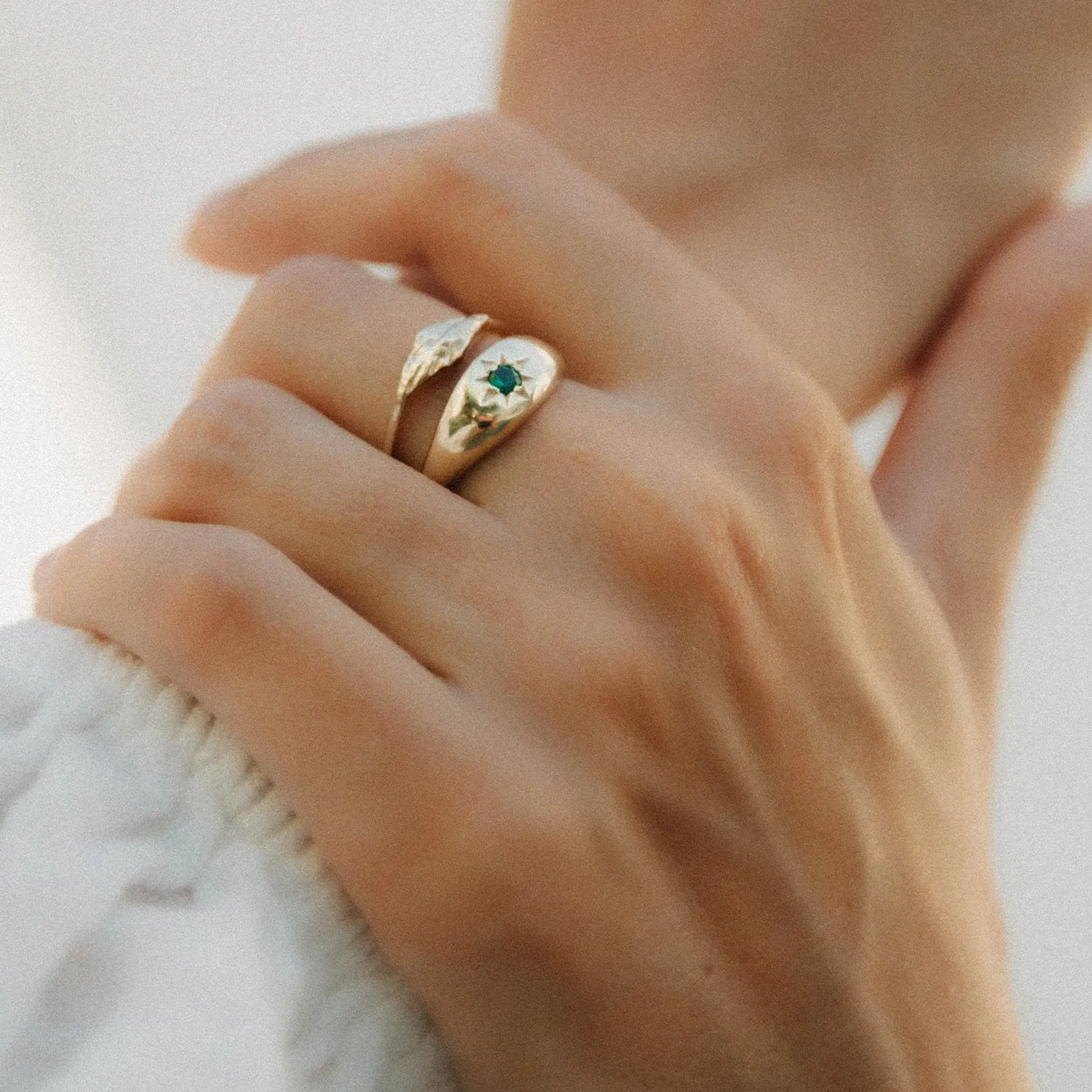 Gratitude Echtgold Ring