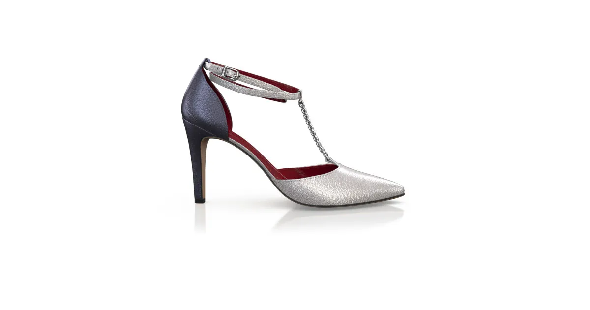 Klassische spitze Heels 53050
