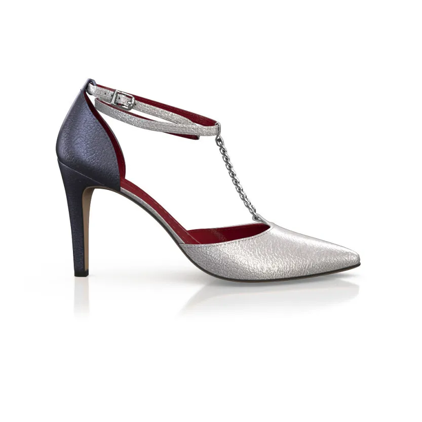 Klassische spitze Heels 53050