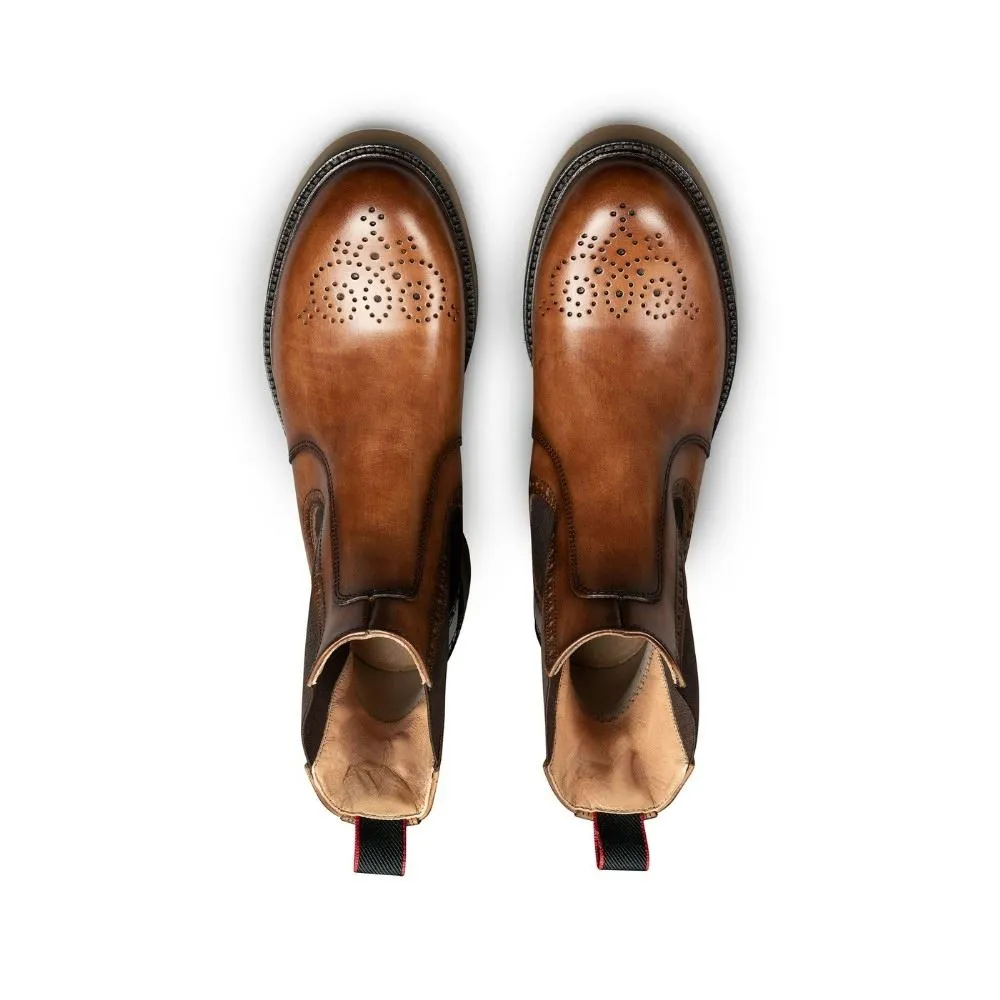 Lloyd Damen Chelsea Boot Glattleder BRAUN 24-290-03