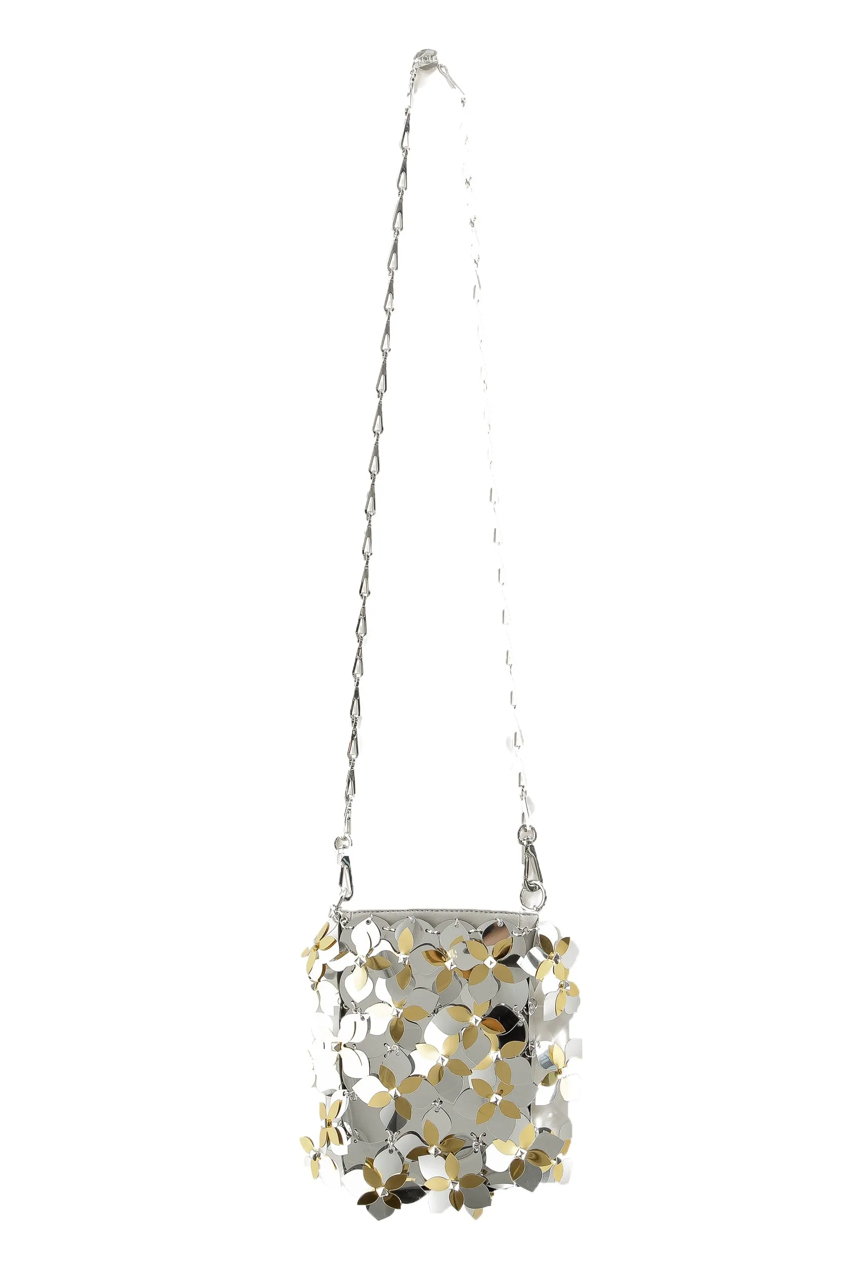 Paco Rabanne Sparkle Lily Umhängetasche gold silber