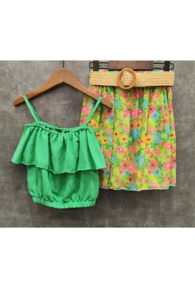 Passendes T-Shirt + Shorts-Set